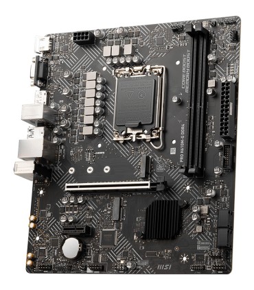 MSI Mainboard  Intel H610 LGA1700 MicroATX Memory DDR4 Memory slots 2 1xPCI-Express 3.0 1x 1xPCI-Express 4.0 16x 1xM.2 1x15pin D