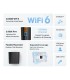 TP-LINK Wireless Router  Wireless Router 6000 Mbps Wi-Fi 6 USB 3.0 3x10/100/1000M LAN \ WAN ports 2 ARCHERAX80