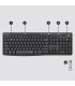 LOGITECH KEYBOARD +MOUSE COMBO MK295/ENG 920-009800 