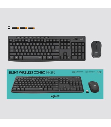 LOGITECH KEYBOARD +MOUSE COMBO MK295/ENG 920-009800 