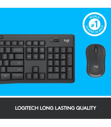LOGITECH KEYBOARD +MOUSE COMBO MK295/ENG 920-009800 