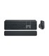LOGITECH KEYBOARD +MOUSE COMBO MXKEYS S/BLACK 920-011614 