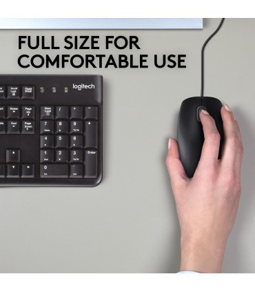 LOGITECH MOUSE USB OPTICAL B110 SILENT/BLACK 910-005508 