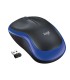 LOGITECH MOUSE USB OPTICAL WRL M185/BLUE 910-002239 