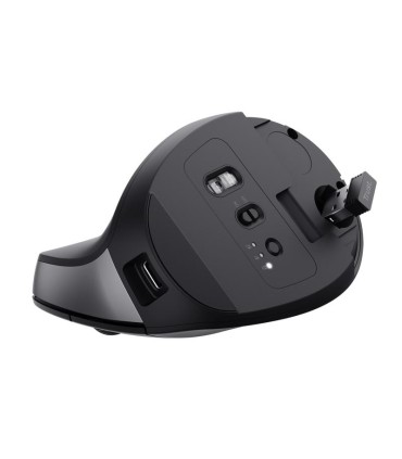 TRUST MOUSE USB OPTICAL WRL BAYO+/ERGONOMIC BLK 25146 