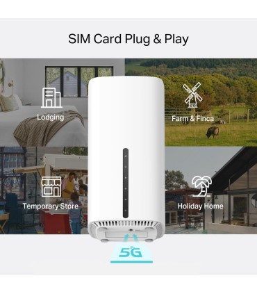 TP-LINK Wireless Router  Wireless Router 3000 Mbps Mesh 4G 5G ARCHERNX500