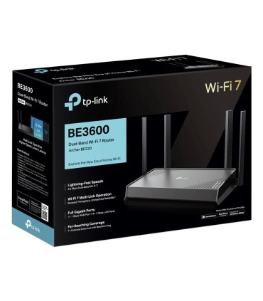 TP-LINK Wireless Router  3600 Mbps Number of antennas 4 ARCHERBE220