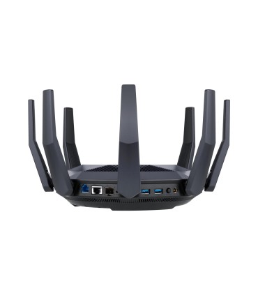 ASUS Wireless Router  6000 Mbps Mesh Wi-Fi 6 USB 3.1 9x10/100/1000M 1x10GbE 1xSPF+ Number of antennas 8 RT-AX89X