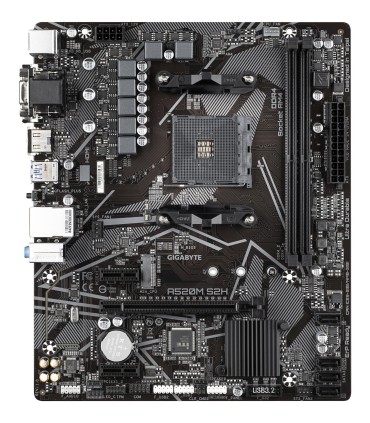 GIGABYTE Mainboard  AMD A520 SAM4 Micro-ATX Memory DDR4 Memory slots 2 2xPCI-Express 3.0 1x 1xPCI-Express 3.0 16x 1xM.2 1x15pin 