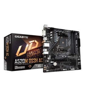 GIGABYTE Mainboard  AMD A520 SAM4 Micro-ATX Memory DDR4 Memory slots 4 A520MDS3HAC1.4