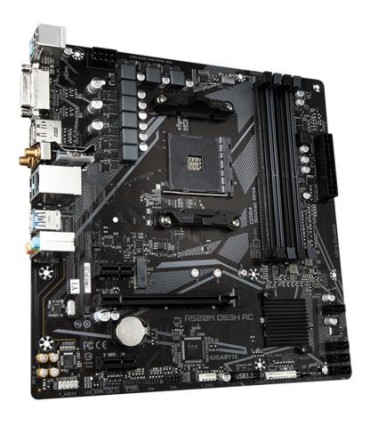GIGABYTE Mainboard  AMD A520 SAM4 Micro-ATX Memory DDR4 Memory slots 4 A520MDS3HAC1.4