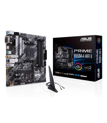ASUS Mainboard  AMD B550 SAM4 MicroATX Memory DDR4 Memory slots 4 2xPCI-Express 3.0 1x 1xPCI-Express 4.0 16x 2xM.2 1x15pin D-sub