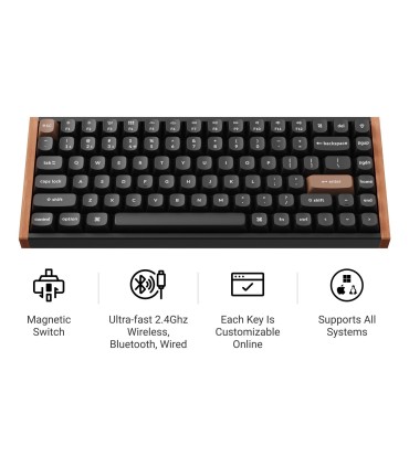 KEYCHRON KEYBOARD WRL K2 HE SPECIAL ED./BLACK K2H-F1 