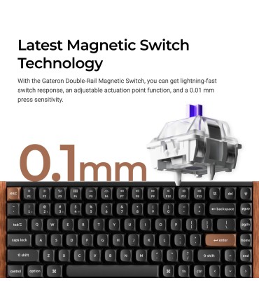 KEYCHRON KEYBOARD WRL K2 HE SPECIAL ED./BLACK K2H-F1 