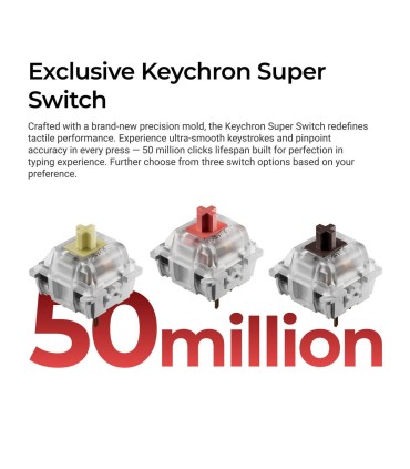 KEYCHRON KEYBOARD WIRED C3 PRO RGB/RETRO C3PX-H1 