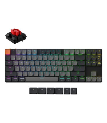 KEYCHRON KEYBOARD WRL K1 RGB/BLACK K1X-B1 