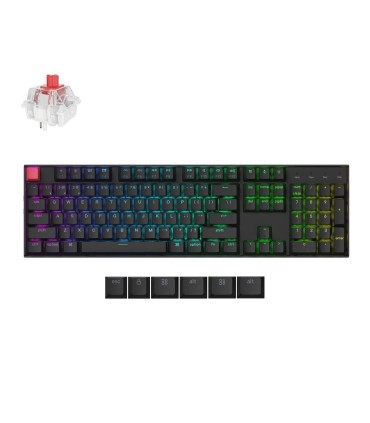 KEYCHRON KEYBOARD WRL K10 RGB/BLACK K10X-H1 