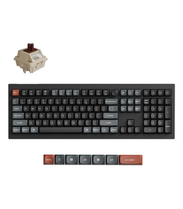 KEYCHRON KEYBOARD WRL V6 ULTRA/BLACK V6U-D3 