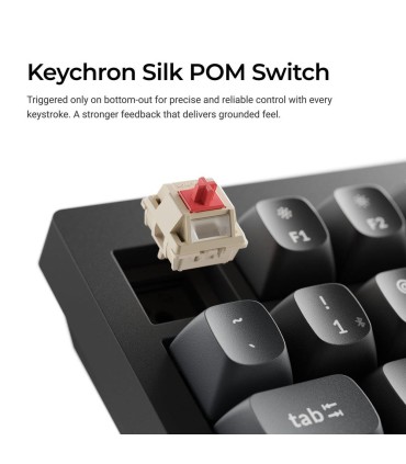 KEYCHRON KEYBOARD WRL V6 ULTRA/BLACK V6U-D1 