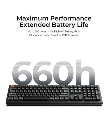 KEYCHRON KEYBOARD WRL V6 ULTRA/BLACK V6U-D1 