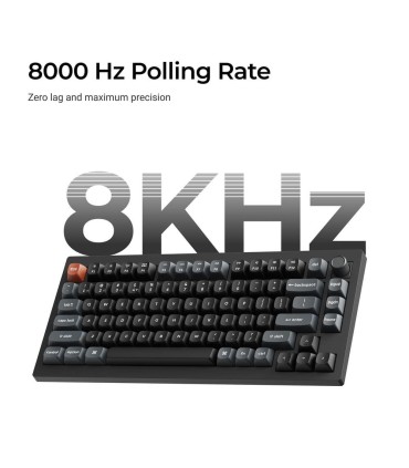 KEYCHRON KEYBOARD WRL V1 ULTRA/BLACK V1U-D3 