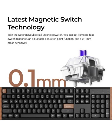 KEYCHRON KEYBOARD WRL K10 HE/BLACK K10H-J1 