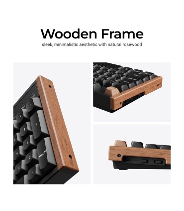 KEYCHRON KEYBOARD WRL K10 HE/BLACK K10H-J1 