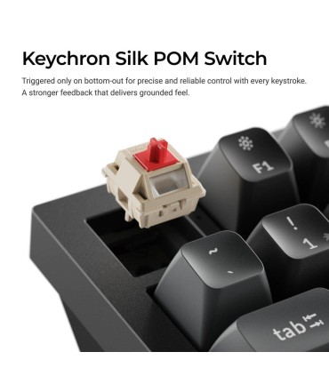 KEYCHRON KEYBOARD WRL Q1 ULTRA/BLACK Q1U-M3 
