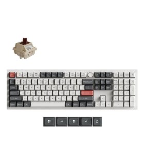 KEYCHRON KEYBOARD WRL Q6 ULTRA/WHITE Q6U-P3 