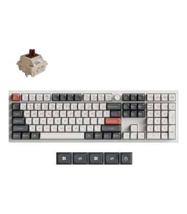 KEYCHRON KEYBOARD WRL Q6 ULTRA/WHITE Q6U-P3 