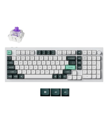 KEYCHRON KEYBOARD WRL Q5 HE RGB/SHELL WHITE Q5H-P1 