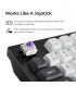 KEYCHRON KEYBOARD WRL Q5 HE RGB/SHELL WHITE Q5H-P1 