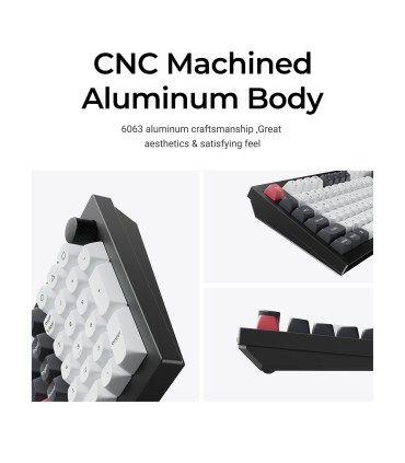 KEYCHRON KEYBOARD WRL Q5 HE RGB/SHELL WHITE Q5H-P1 