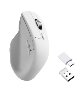 KEYCHRON MOUSE USB OPTICAL WRL M6/WHITE M6S-B72 