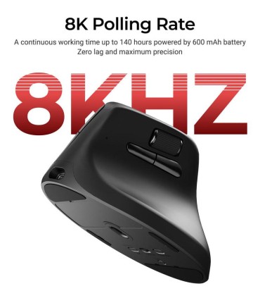 KEYCHRON MOUSE USB OPTICAL WRL M5/BLACK M5-A23 