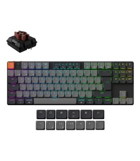 KEYCHRON KEYBOARD WRL K1/BLACK K1X-A3 