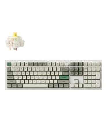 KEYCHRON KEYBOARD WRL Q6 MAX RGB/SHELL WHITE Q6M-P4 