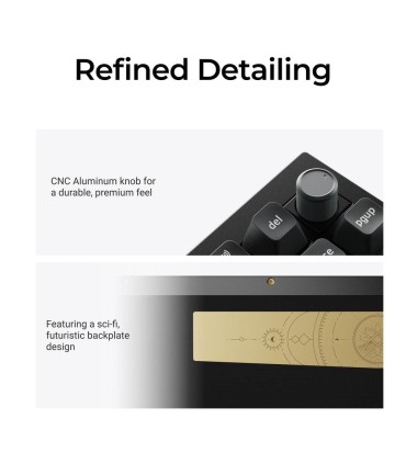 KEYCHRON KEYBOARD WRL Q1 ULTRA/BLACK Q1U-M4 