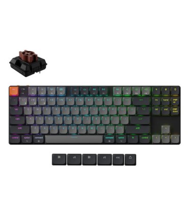 KEYCHRON KEYBOARD WRL K1 RGB/BLACK K1X-B3 