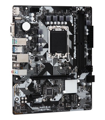 ASROCK Mainboard  Intel B760 Express LGA1700 Micro-ATX Memory DDR4 Memory slots 2 2xPCI-Express 3.0 1x 1xPCI-Express 4.0 16x 2xM