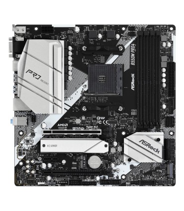 ASROCK Mainboard  AMD B550 SAM4 MicroATX 1xPCI-Express 3.0 1x 1xPCI-Express 3.0 16x 1xM.2 1xPCI-Express 4.0 16x Memory DDR4 Memo