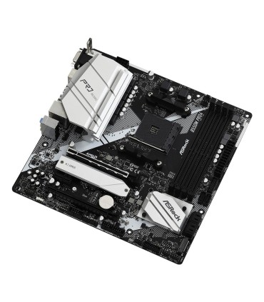 ASROCK Mainboard  AMD B550 SAM4 MicroATX 1xPCI-Express 3.0 1x 1xPCI-Express 3.0 16x 1xM.2 1xPCI-Express 4.0 16x Memory DDR4 Memo