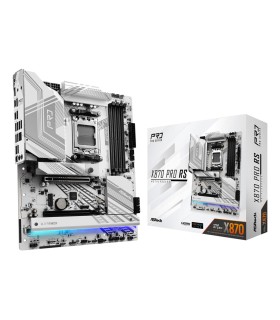 ASROCK Mainboard  AMD X870 SAM5 ATX Memory DDR5 Memory slots 4 1xPCI-Express 4.0 16x 1xPCI-Express 5.0 16x 4xM.2 1xHDMI 6xUSB 2.