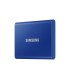 SAMSUNG External SSD  T7 1TB USB 3.2 Write speed 1000 MBytes/sec Read speed 1050 MBytes/sec MU-PC1T0H/WW