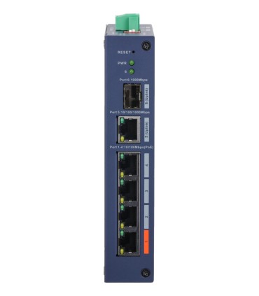 DAHUA Switch  Switch type Managed Switch layer L2 Form factor Desktop 4xRJ-45 ports RJ-45 Ports Type Fast Ethernet (10/100) 4xFa