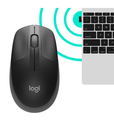 LOGITECH MOUSE USB OPTICAL WRL M190/CHARCOAL 910-005905 