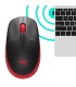LOGITECH MOUSE USB OPTICAL WRL M190/RED 910-005908 
