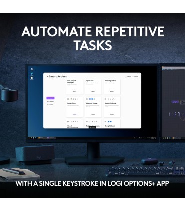 LOGITECH KEYBOARD +MOUSE COMBO MXKEYS S/BLACK 920-011614 