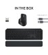 LOGITECH KEYBOARD +MOUSE COMBO MXKEYS S/BLACK 920-011614 