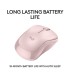 LOGITECH MOUSE BLUETH OPTICAL M240/ROSE 910-007121 